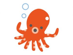 たこ(タコ)のイラスト