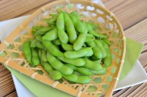 ゆでた枝豆
