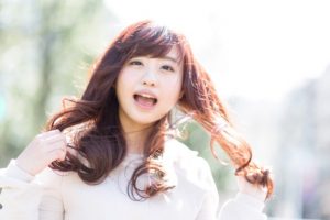 元気いっぱいのキラキラ系女子