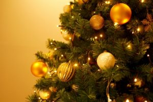 クリスマスツリー(飾り付けをする時期)