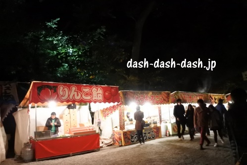 熱田神宮の屋台