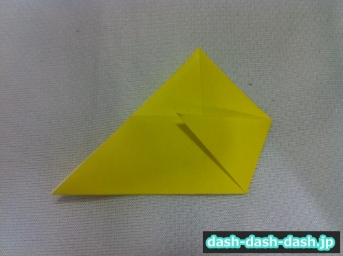 ひまわり 折り紙 折り方 簡単07