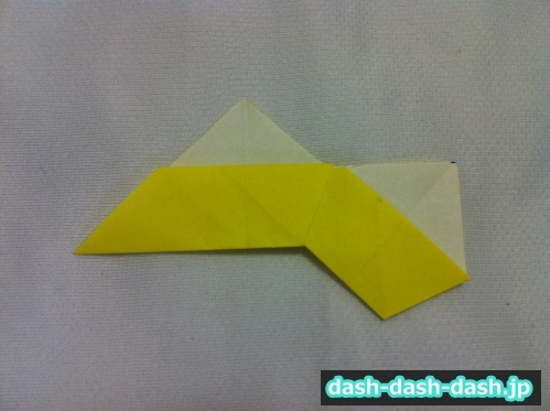 ひまわり 折り紙 折り方 簡単12