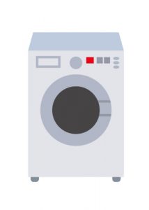 洗濯機のイラスト