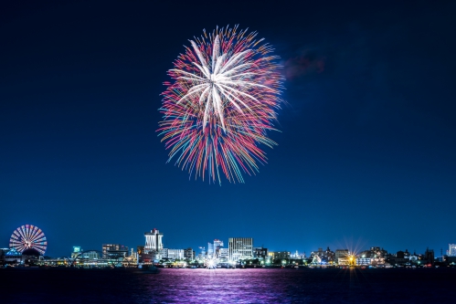 名古屋港の花火大会2019！日程など押さえておきたい情報を大網羅