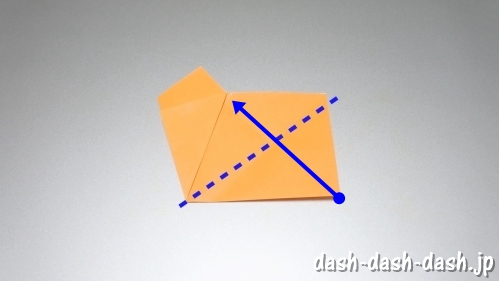 星の折り紙の折り方(簡単)11