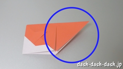 [七夕]金魚の折り紙の折り方(簡単かぶと)15