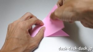 織姫の折り紙の折り方(簡単)43