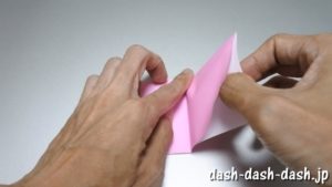 織姫の折り紙の折り方(簡単)37
