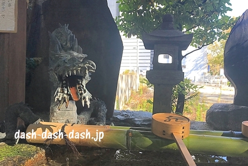 洲崎神社(名古屋)の手水舎01