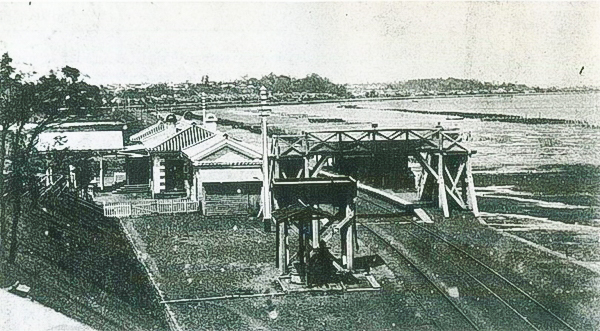 明治時代初期の品川駅