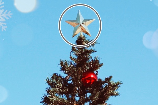 [クイズ]クリスマスツリーのてっぺんの星の名前は？