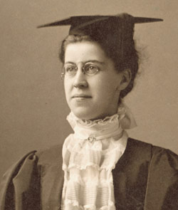 キャサリン・ライト（1898年オベリン大学卒業時）