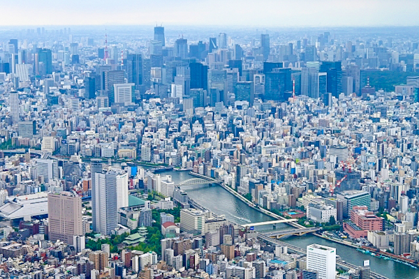 東京スカイツリー天望回廊からの眺め01
