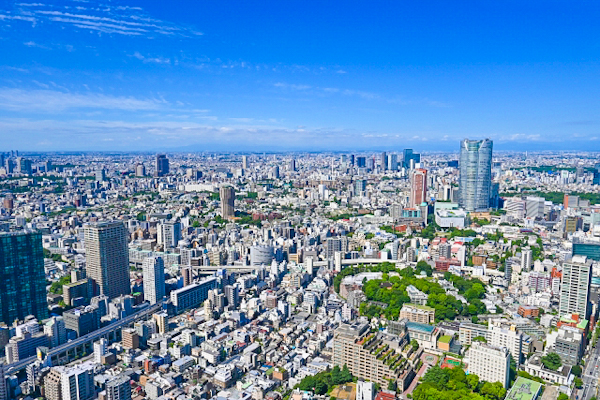 東京タワートップデッキからの眺め01